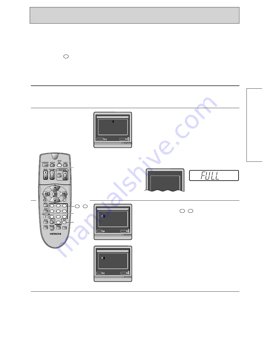 Hitachi VT-FX960E Скачать руководство пользователя страница 35