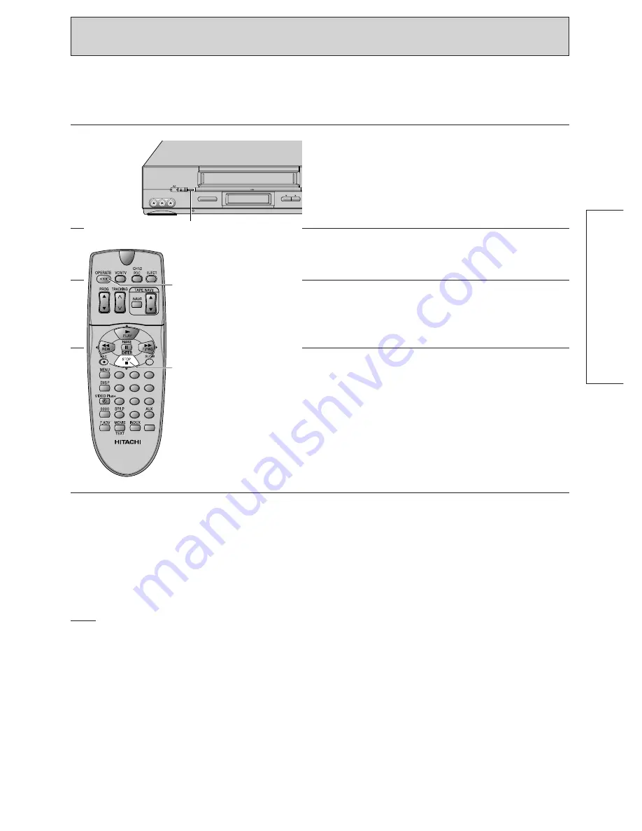 Hitachi VT-FX960E Instruction Manual Download Page 39