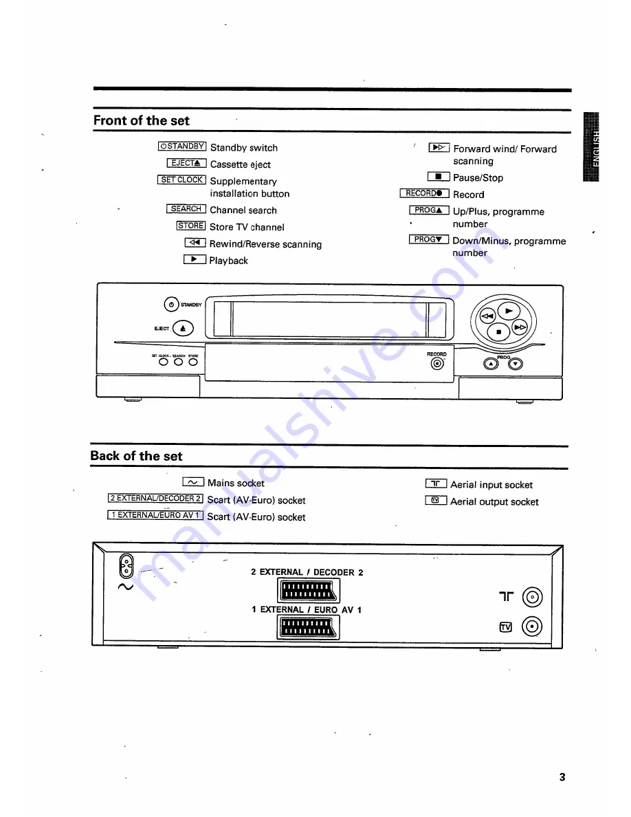 Hitachi VT-M530EUK Скачать руководство пользователя страница 4