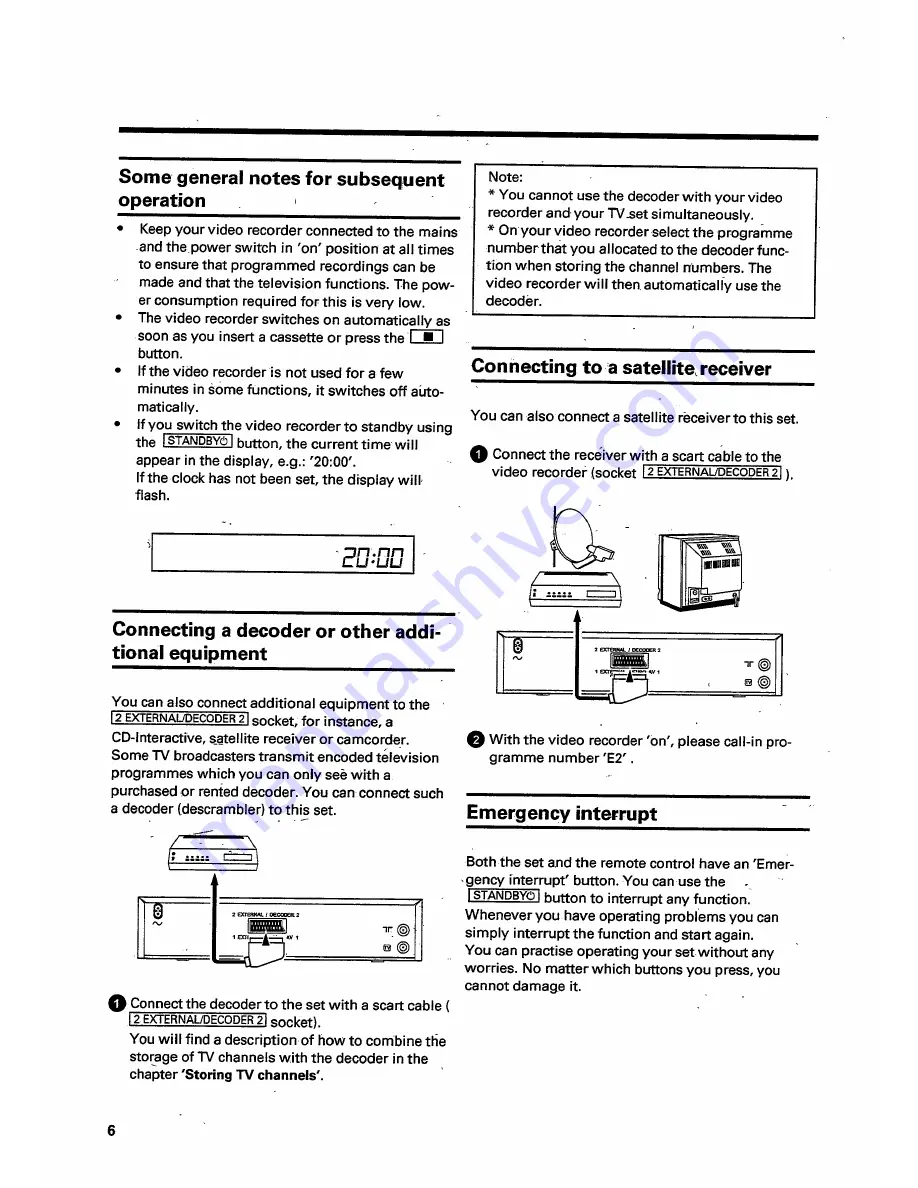 Hitachi VT-M530EUK Operating Instructions Manual Download Page 7