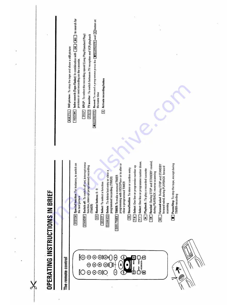 Hitachi VT-MX810EUK Operating Instructions Manual Download Page 2