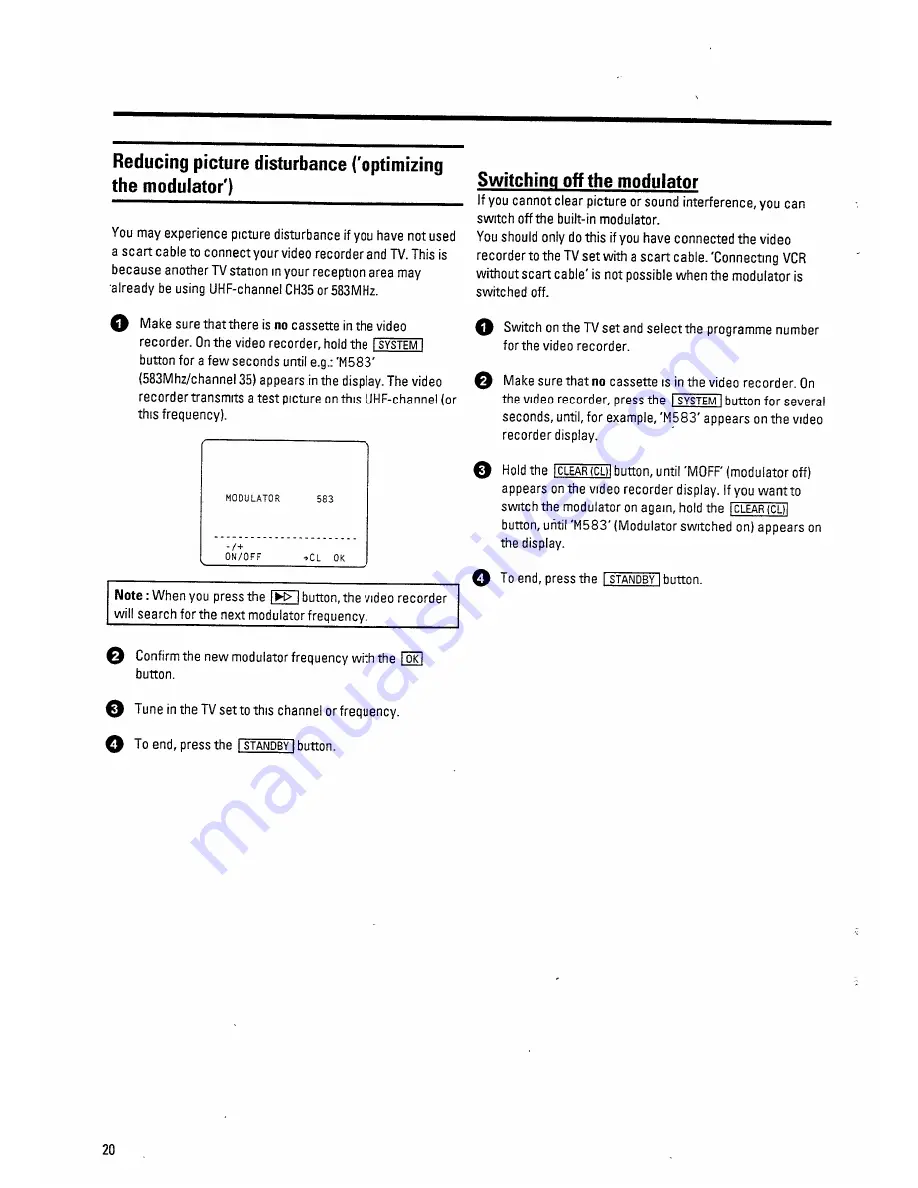 Hitachi VT-MX810EUK Operating Instructions Manual Download Page 23