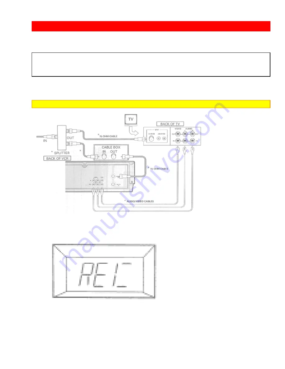 Hitachi VT-UX6430A Owner'S Manual Download Page 23