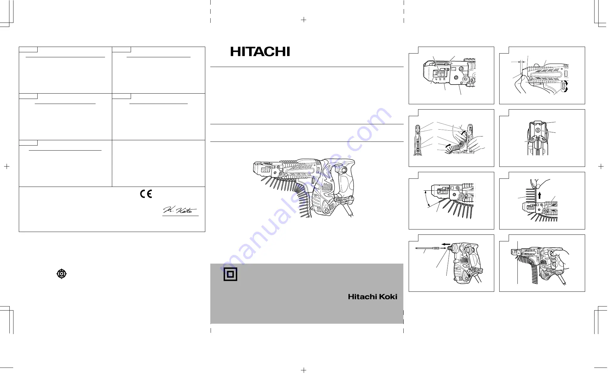 Hitachi W 4YD Handling Instructions Manual Download Page 38