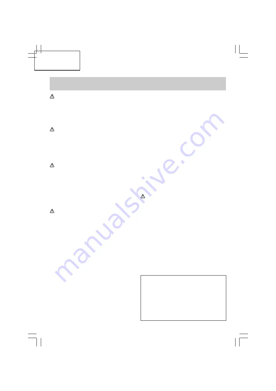 Hitachi WH 10DFL 2 Safety Instructions And Instruction Manual Download Page 30