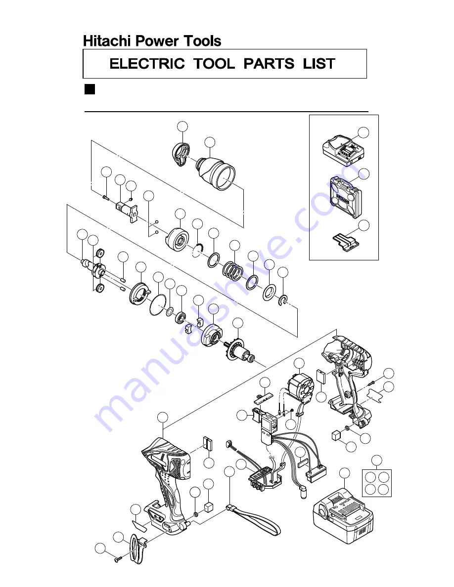 Hitachi WH 14DBDL Service Manual Download Page 34