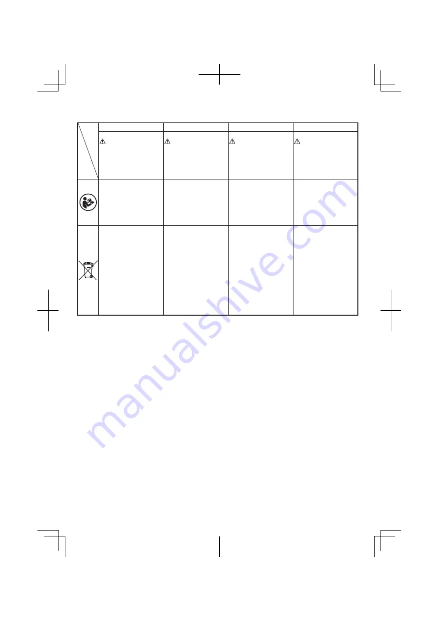 Hitachi WH 14DBEL Handling Instructions Manual Download Page 8