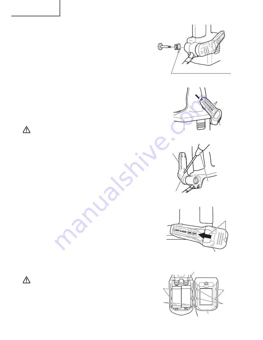 Hitachi WH 14DM Instruction And Safety Manual Download Page 16