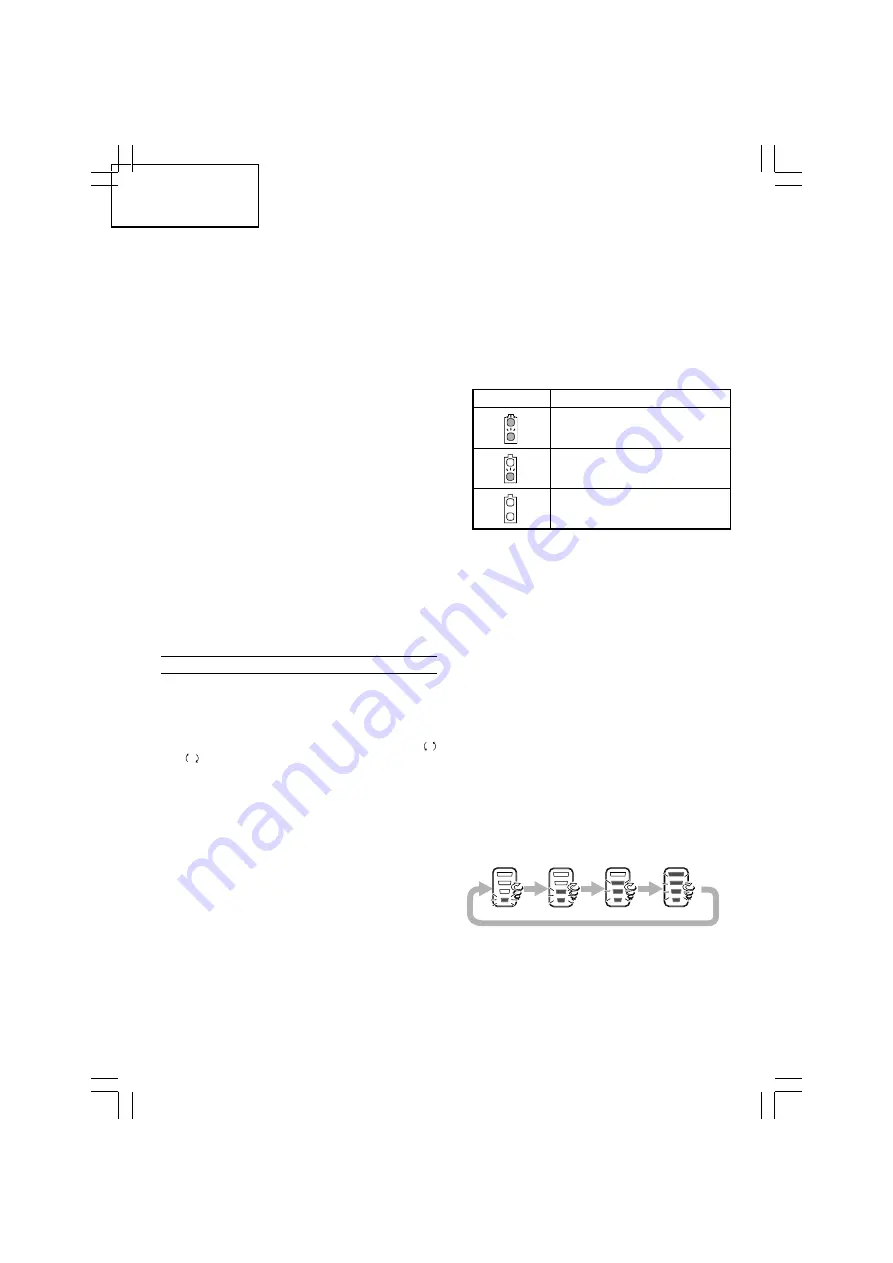 Hitachi WH 18DBAL2 Handling Instructions Manual Download Page 40