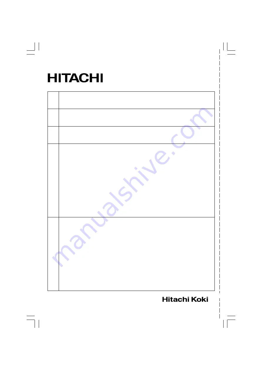 Hitachi WH10DFL Handling Instructions Manual Download Page 56