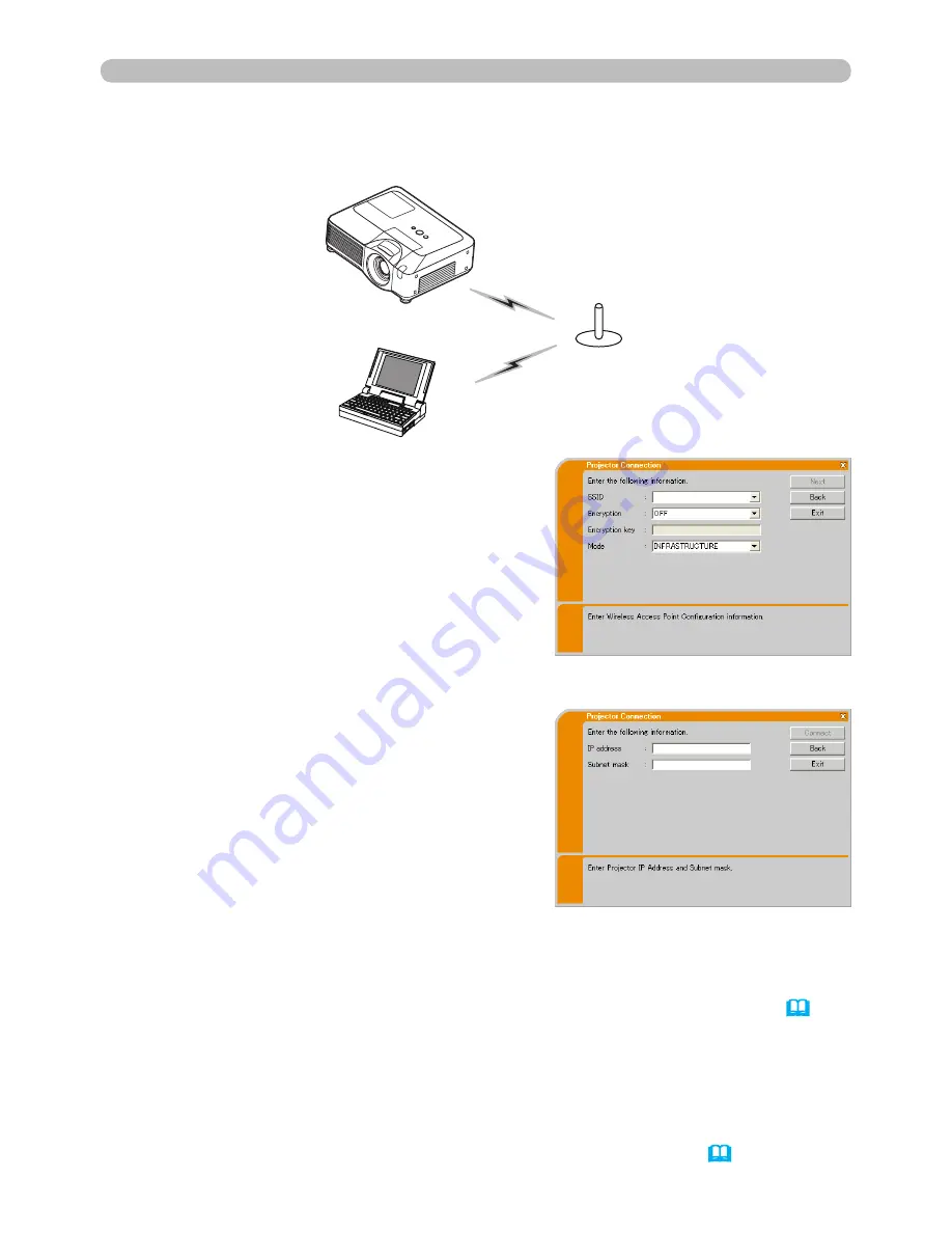 Hitachi X807 - CP XGA LCD Projector Network Manual Download Page 46