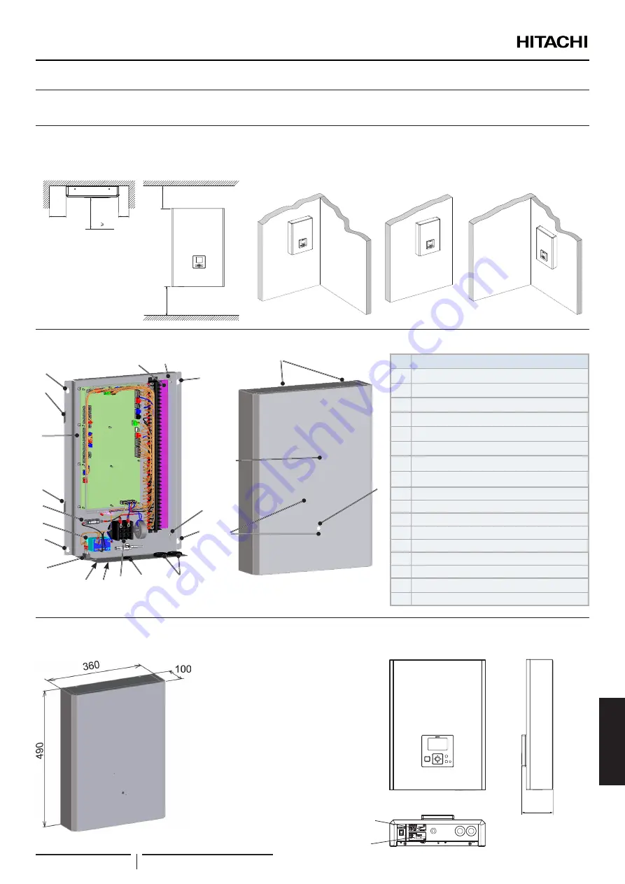 Hitachi YUTAKI ATW-YMM-01 Installation And Operation Manual Download Page 105