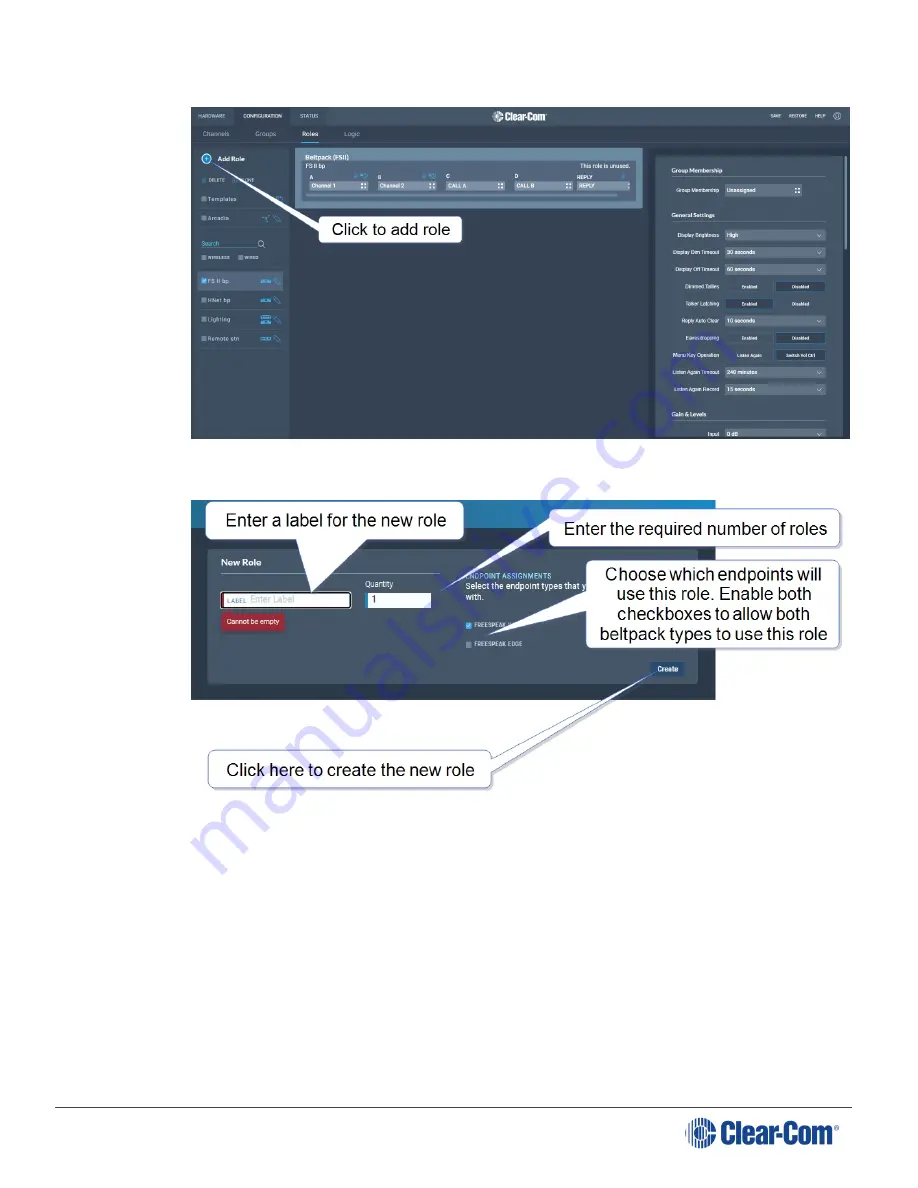 HME Clear-Com ARCADIA Series User Manual Download Page 77