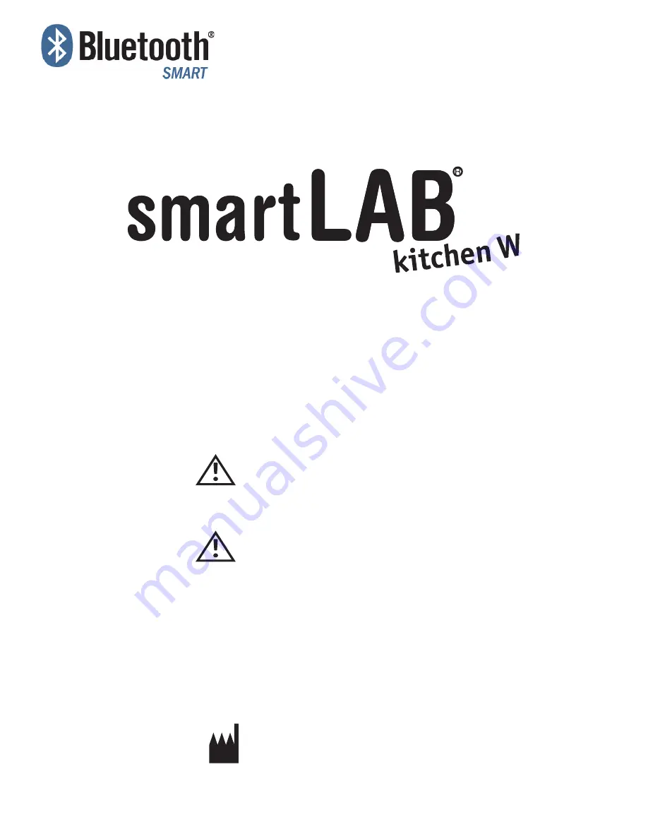 HMM smartlab kitchen w Скачать руководство пользователя страница 1