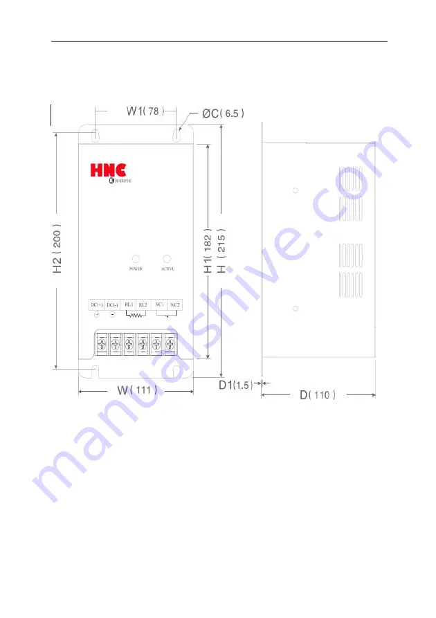 HNC Electric HBU Series Скачать руководство пользователя страница 14