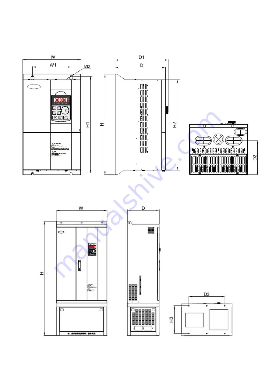 HNC Electric HV480 Series User Manual Download Page 167