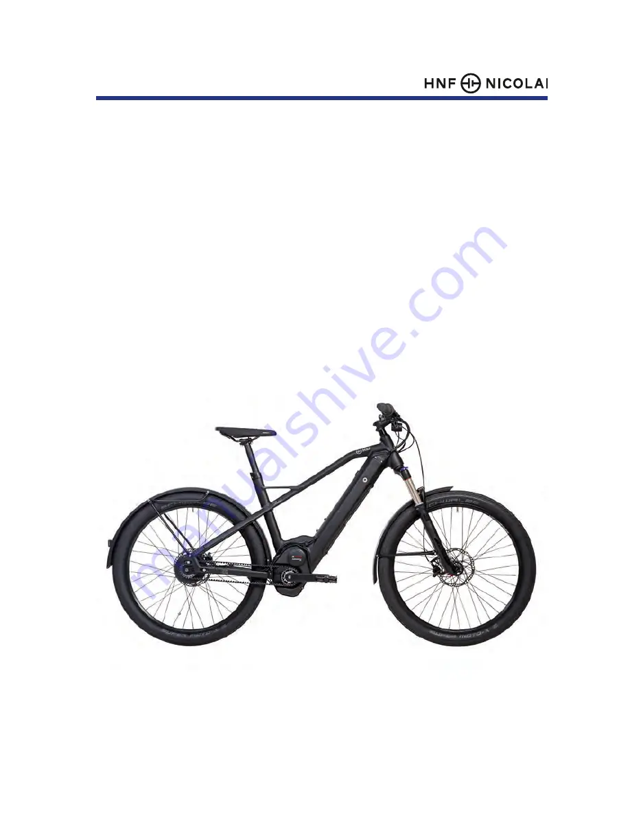 HNF-NICOLAI XD2 Urban Rohloff Pedelec Operating Instructions Manual Download Page 67