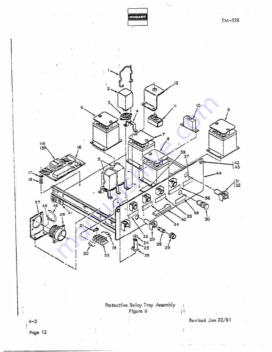 Hobart 140G17K Operation And Maintenance Download Page 134