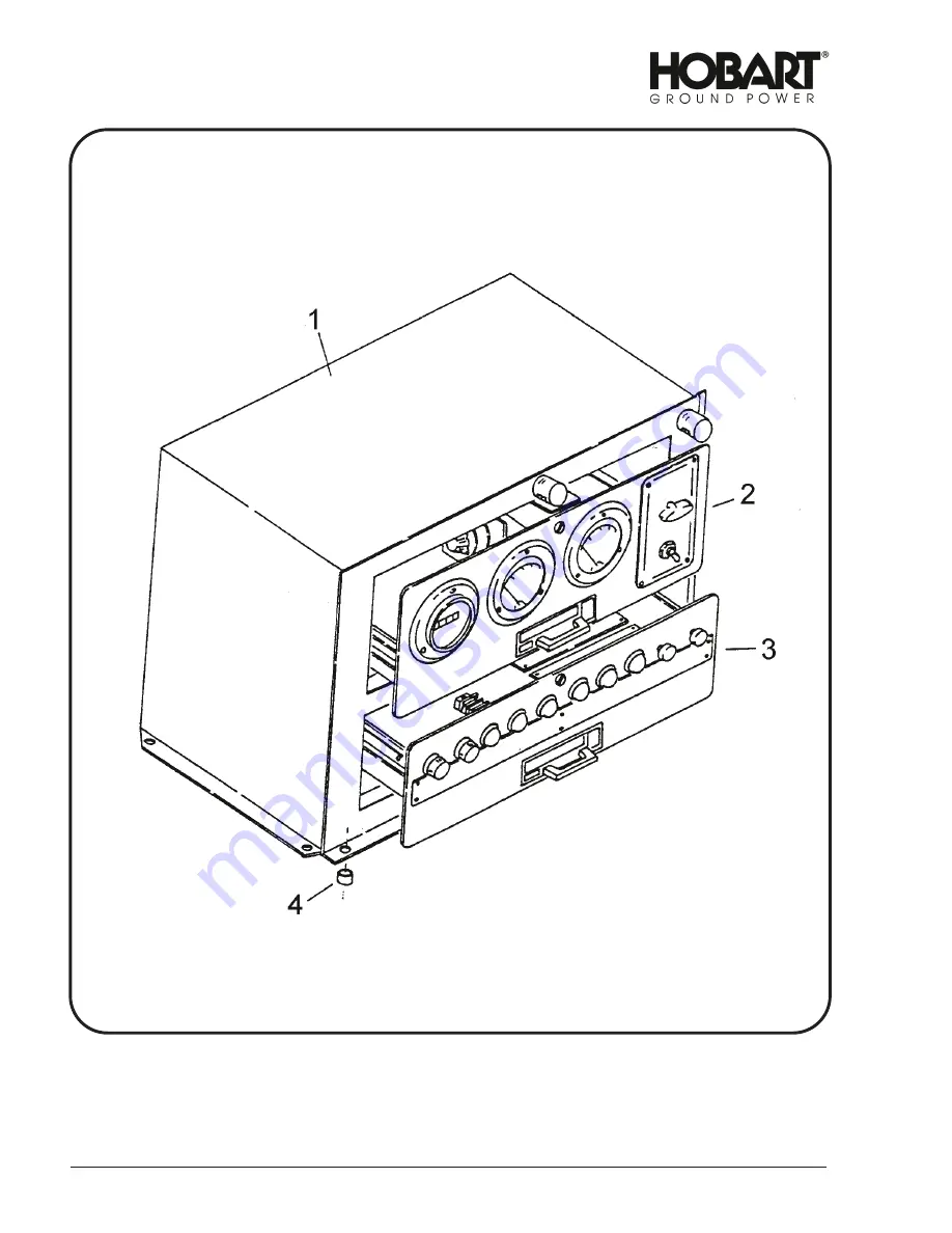 Hobart 6921 Series Operation And Maintenance Manual Download Page 138