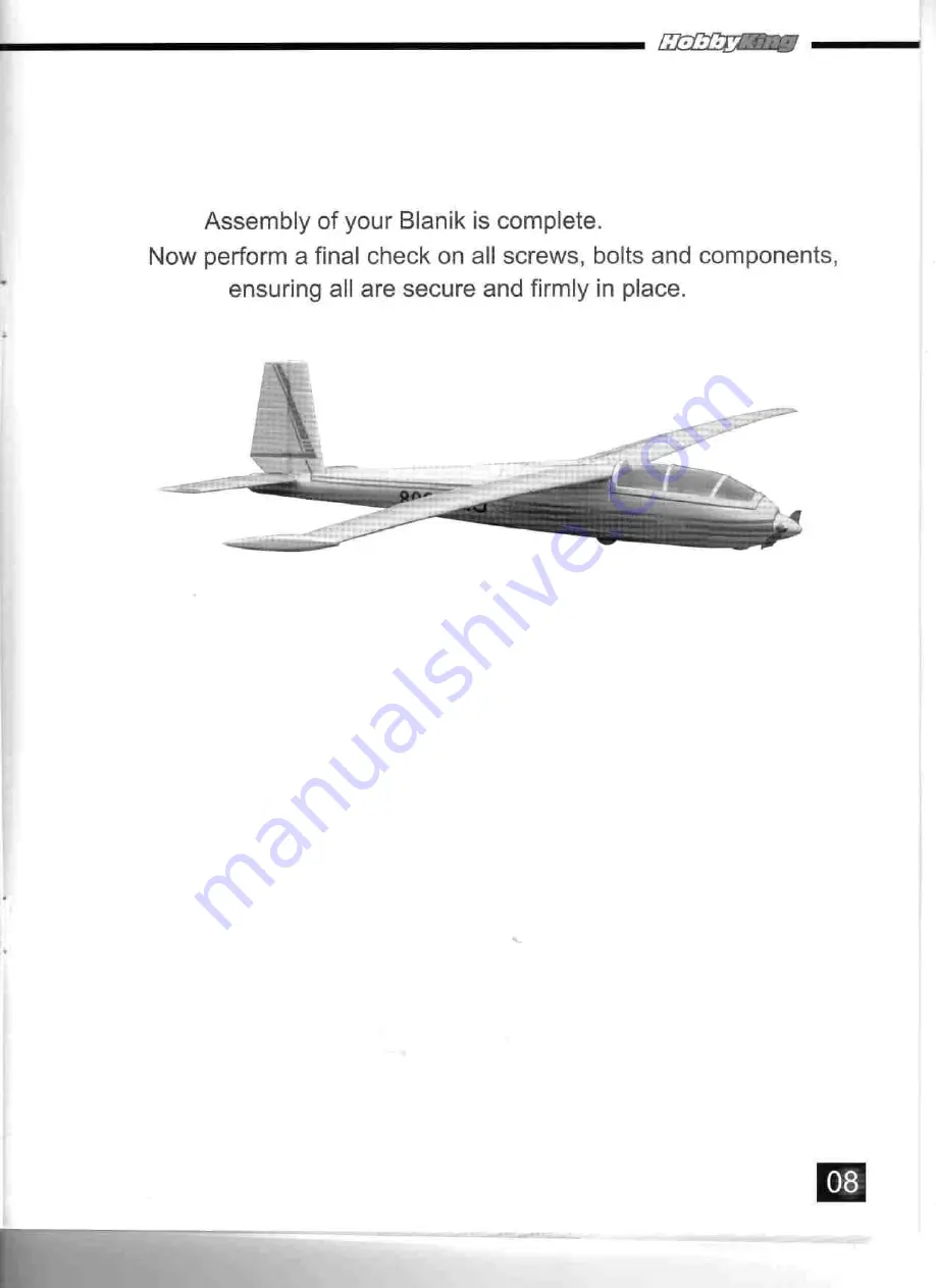 HobbyKing Blanik Manual Download Page 11