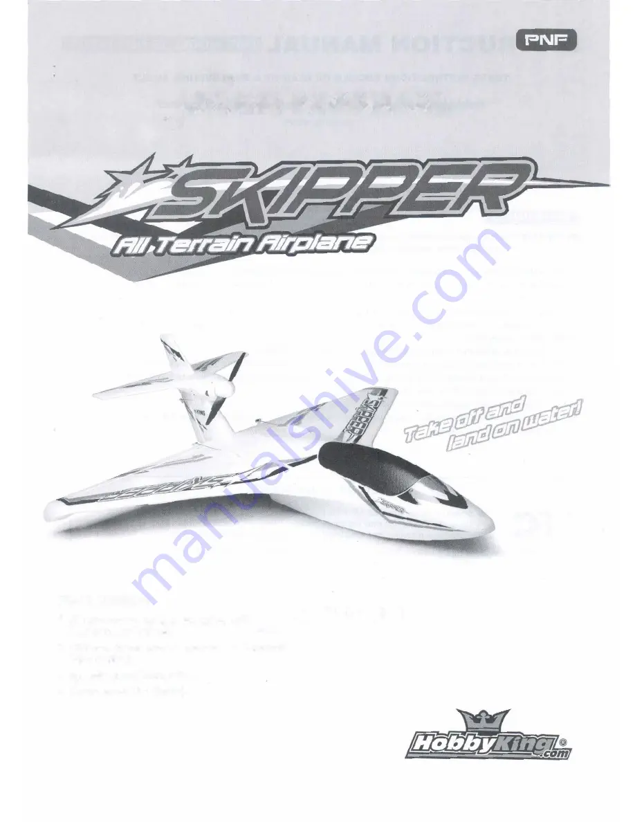 HobbyKing skipper Скачать руководство пользователя страница 1