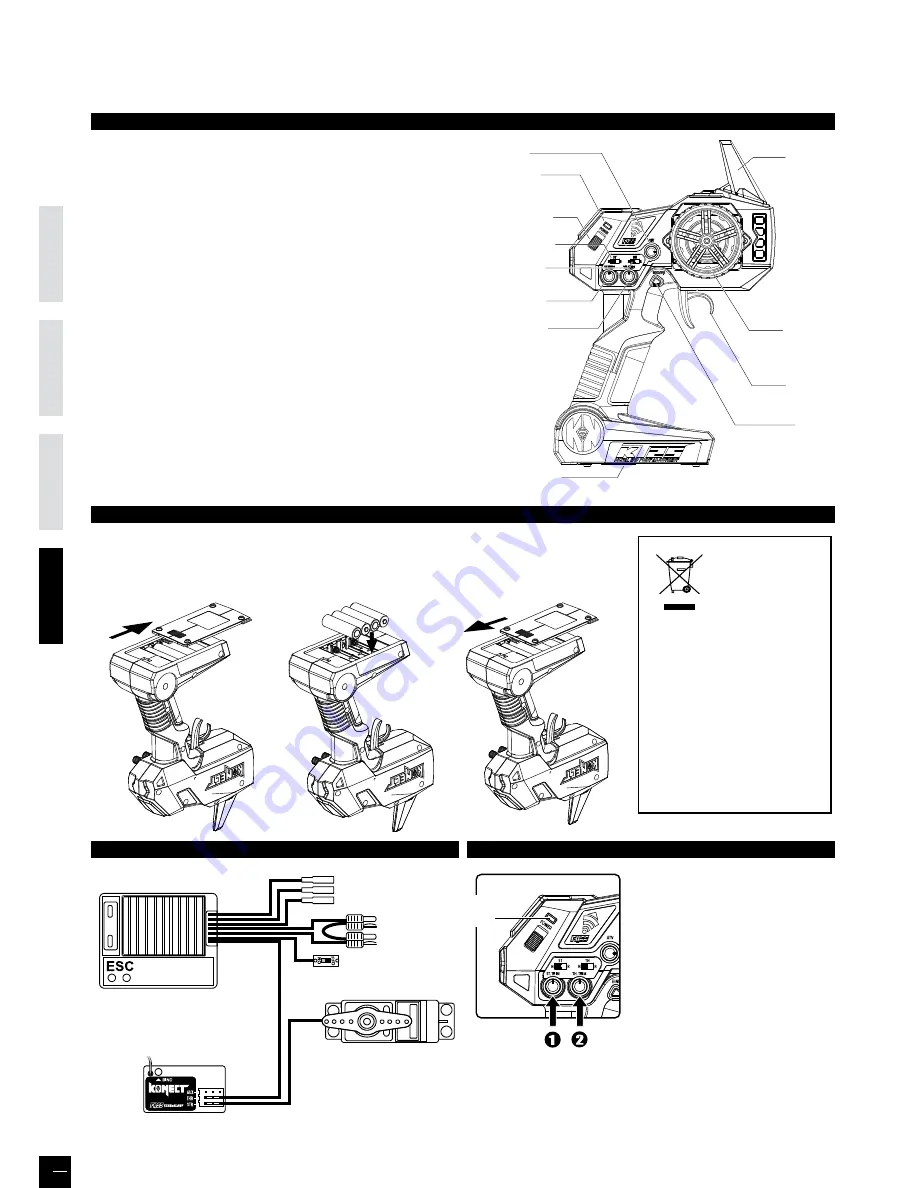 Hobbytech EP X2 Buggy Instruction Manual Download Page 36