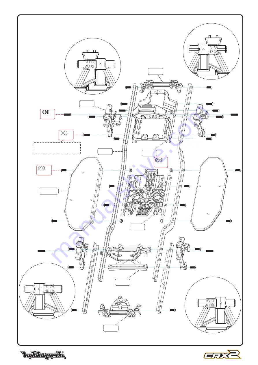 Hobbytech WOLF SHOCKS CRX 2 Скачать руководство пользователя страница 8