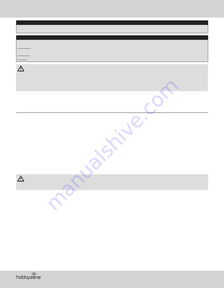 HobbyZone AeroScout S Instruction Manual Download Page 2