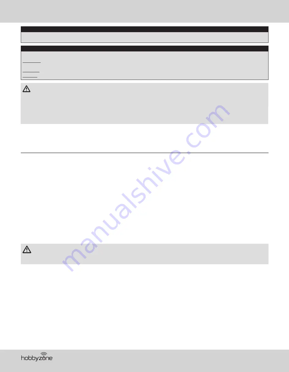 HobbyZone AeroScout S Instruction Manual Download Page 22