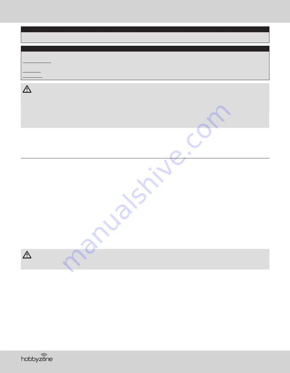 HobbyZone AeroScout S Instruction Manual Download Page 40