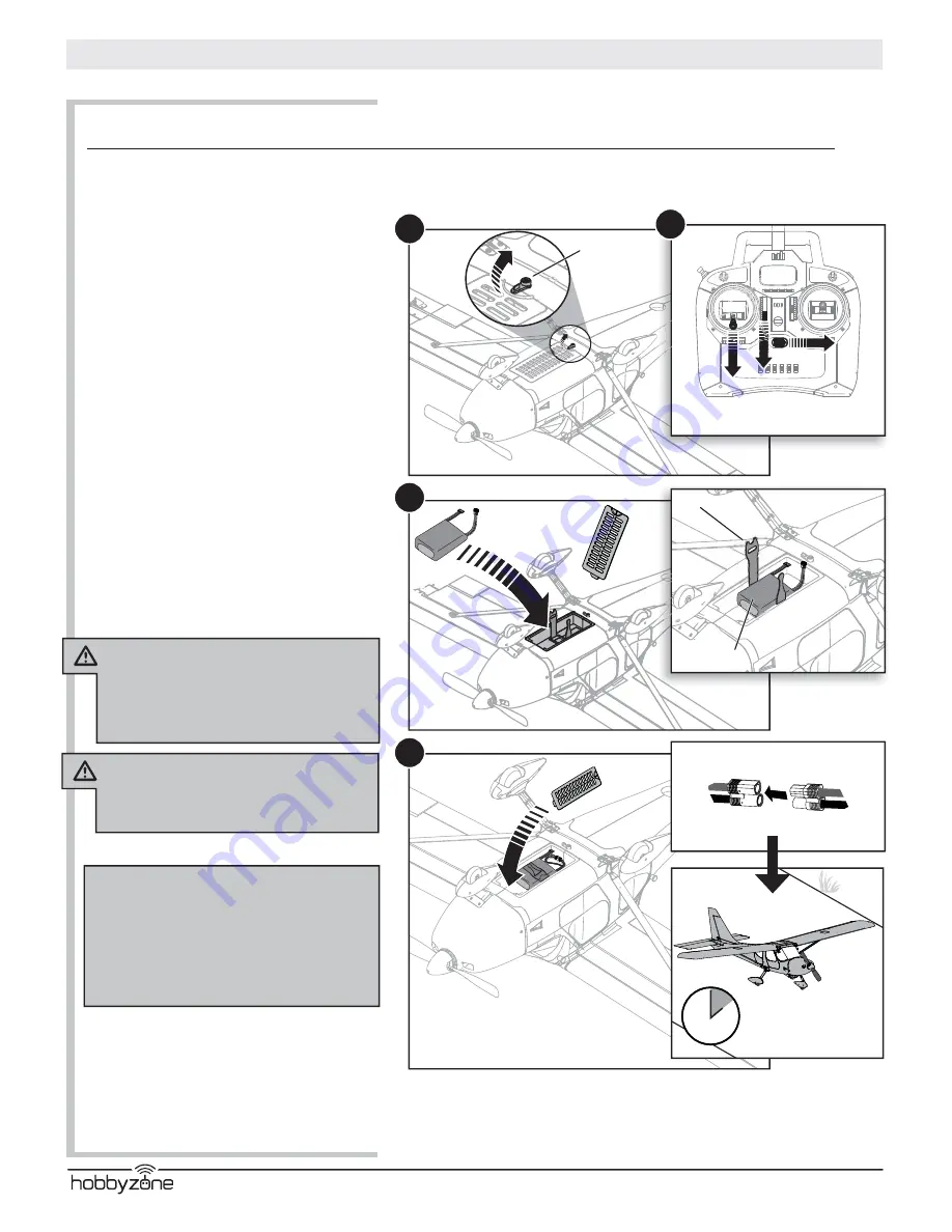 HobbyZone Sportsman S Plus Instruction Manual Download Page 57