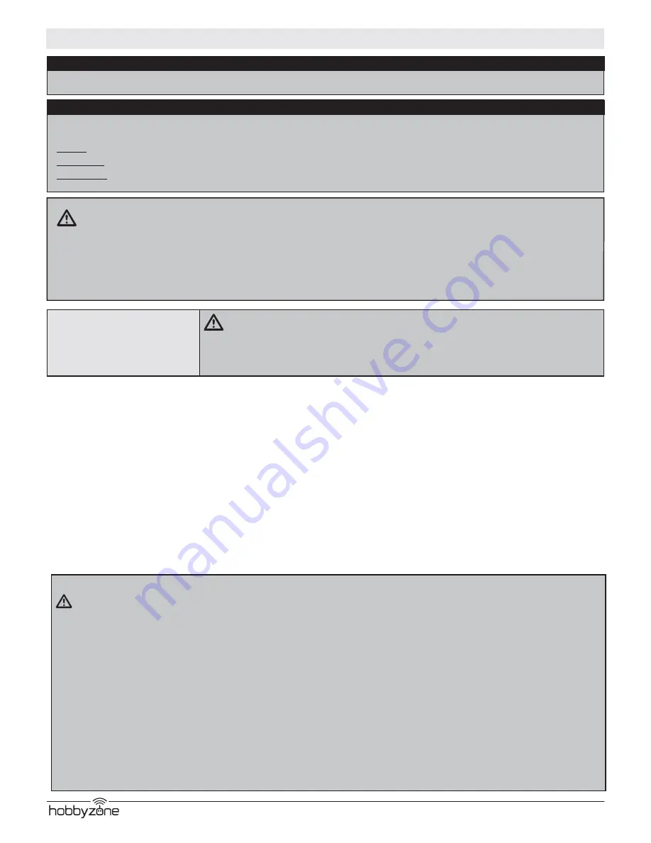 HobbyZone Sportsman S Plus Instruction Manual Download Page 72