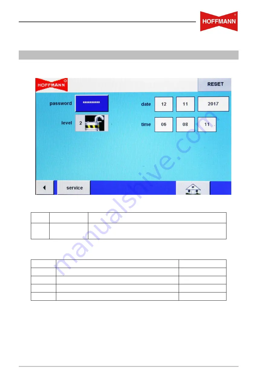 Hoffmann PP2-NCF Operating And Maintenance Manual Download Page 69