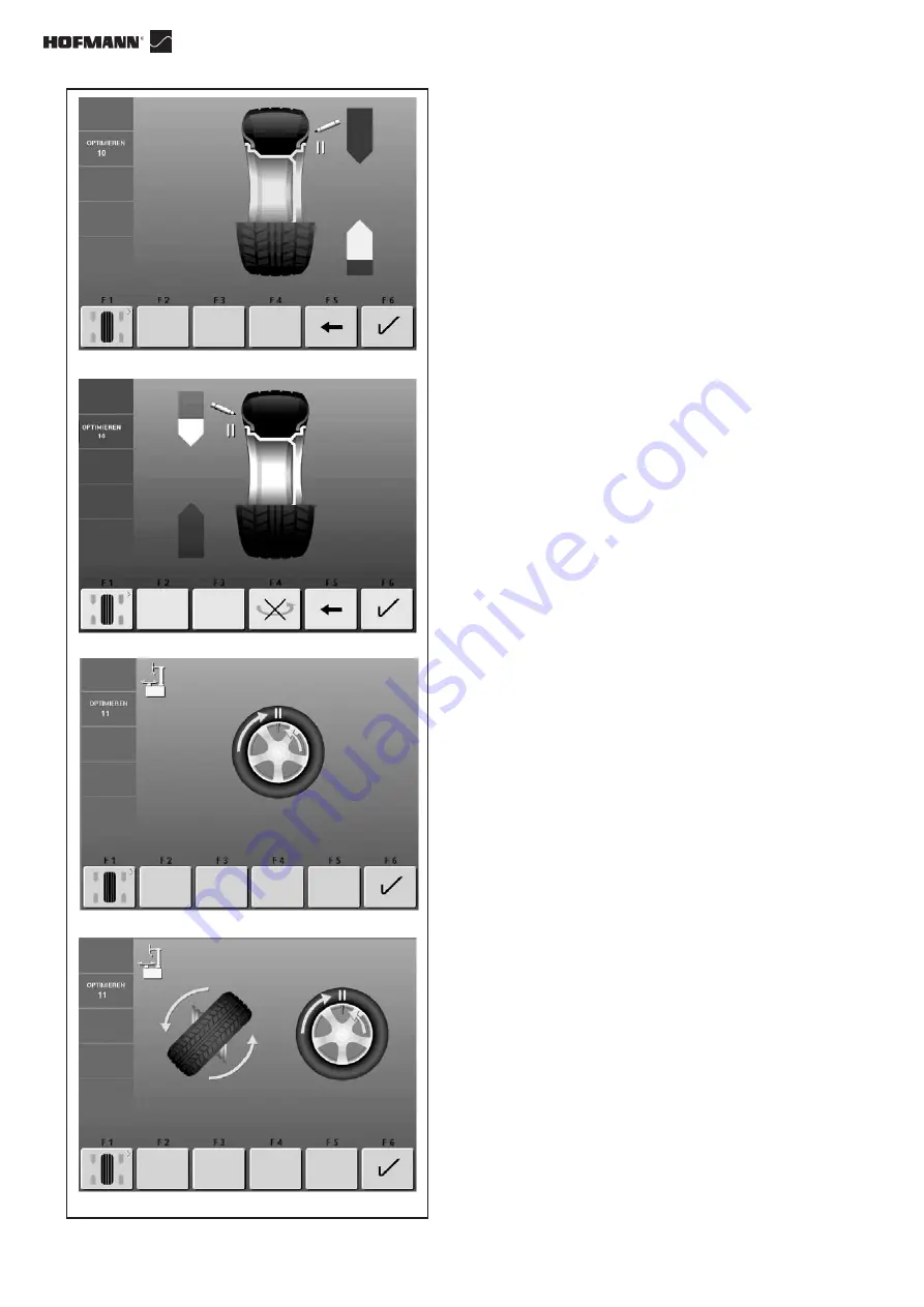 Hofmann geodyna 4900 Operation Manual Download Page 136