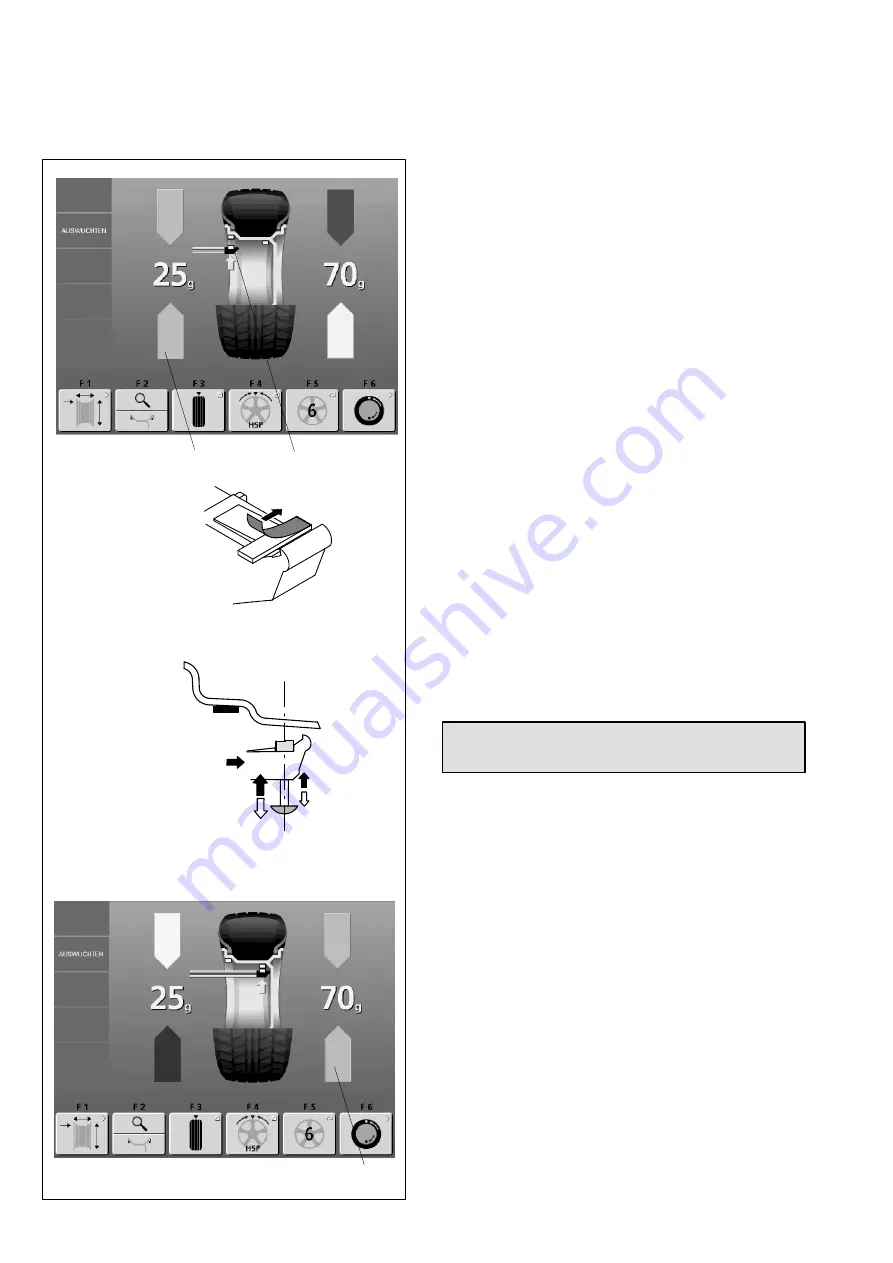 Hofmann geodyna 6800 Operation Manual Download Page 84