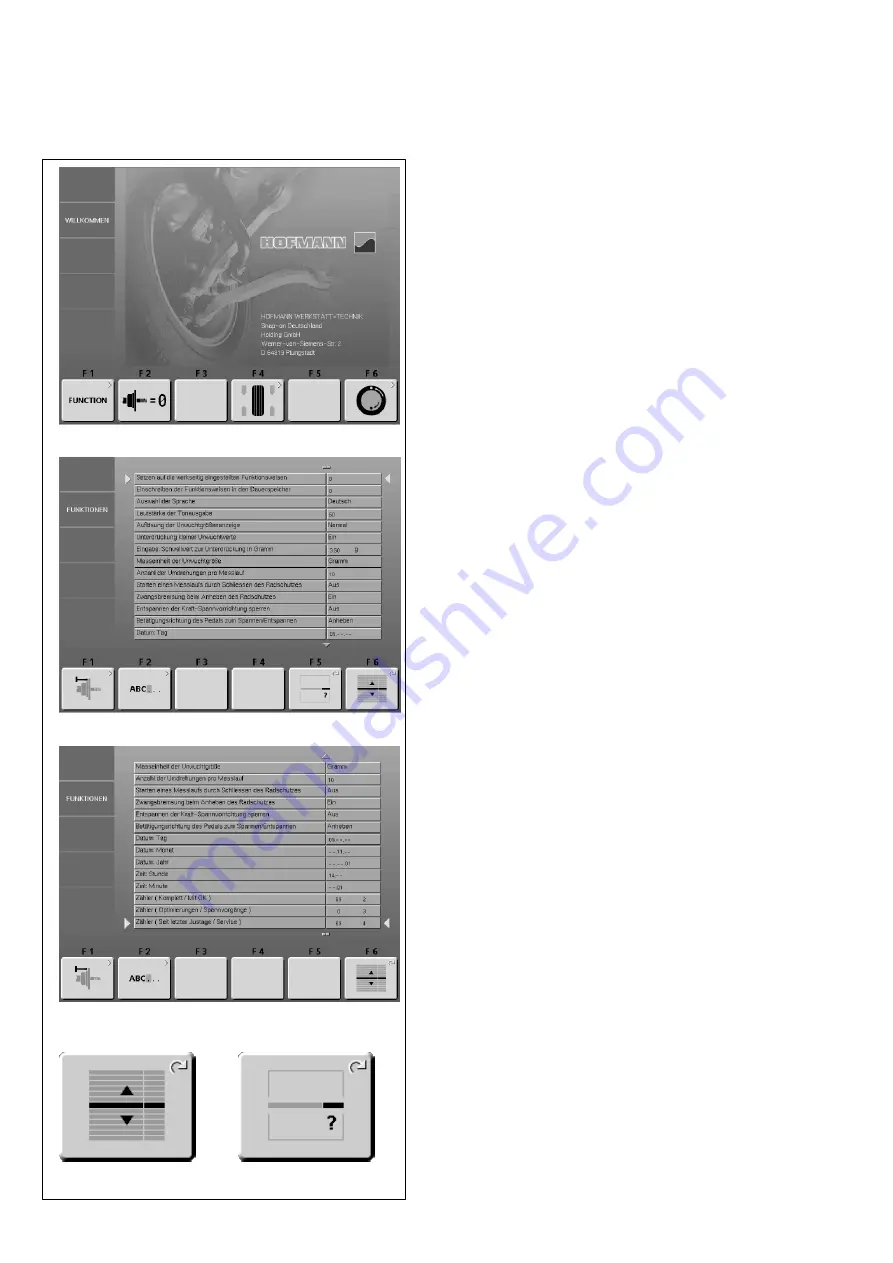 Hofmann geodyna 6800 Operation Manual Download Page 96