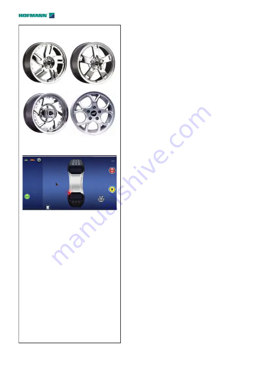 Hofmann Geodyna 8200 Series Operation Manual Download Page 72