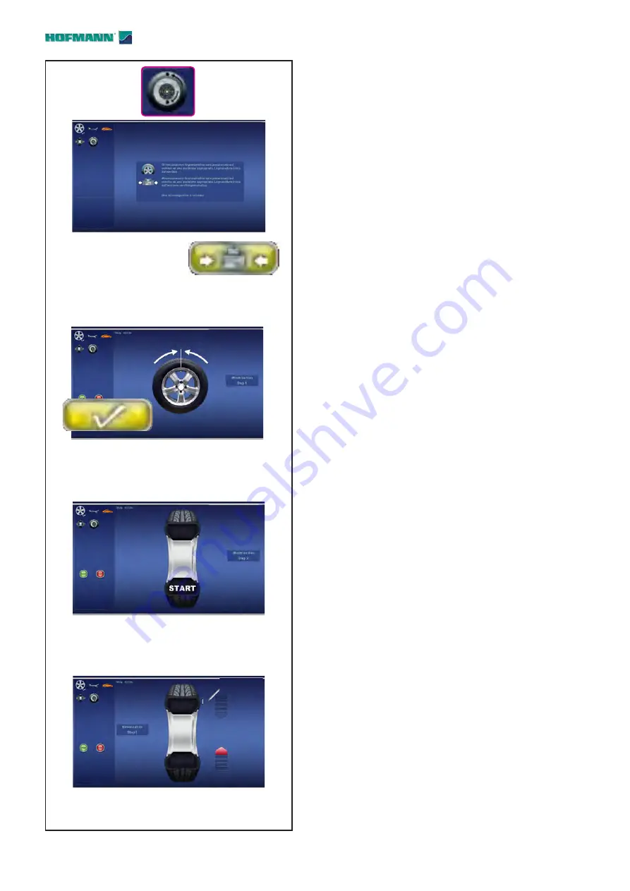 Hofmann Geodyna 8200 Series Operation Manual Download Page 134