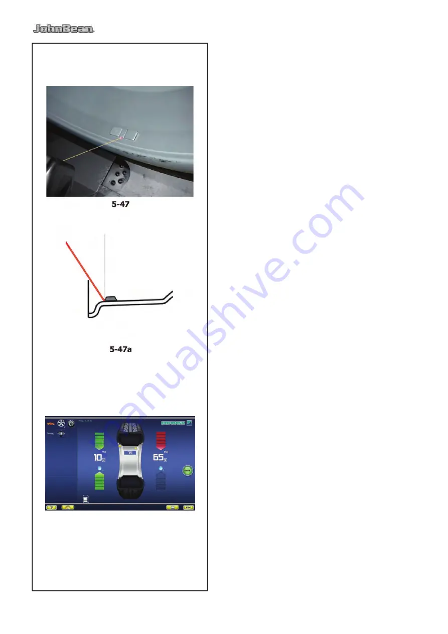 Hofmann Geodyna 8250p Operation Manual Download Page 98