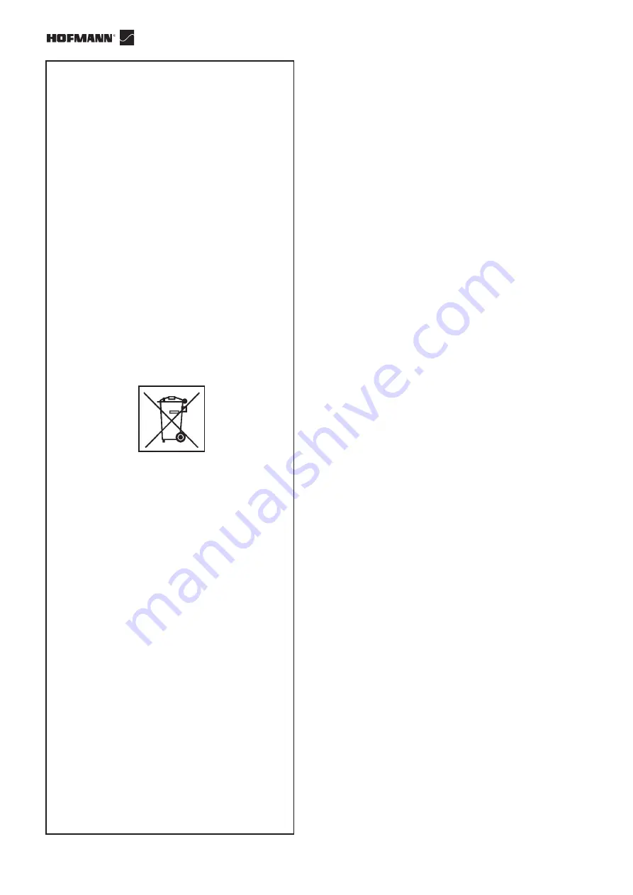 Hofmann monty UNIVERSAL 2 Operation Manual Download Page 76