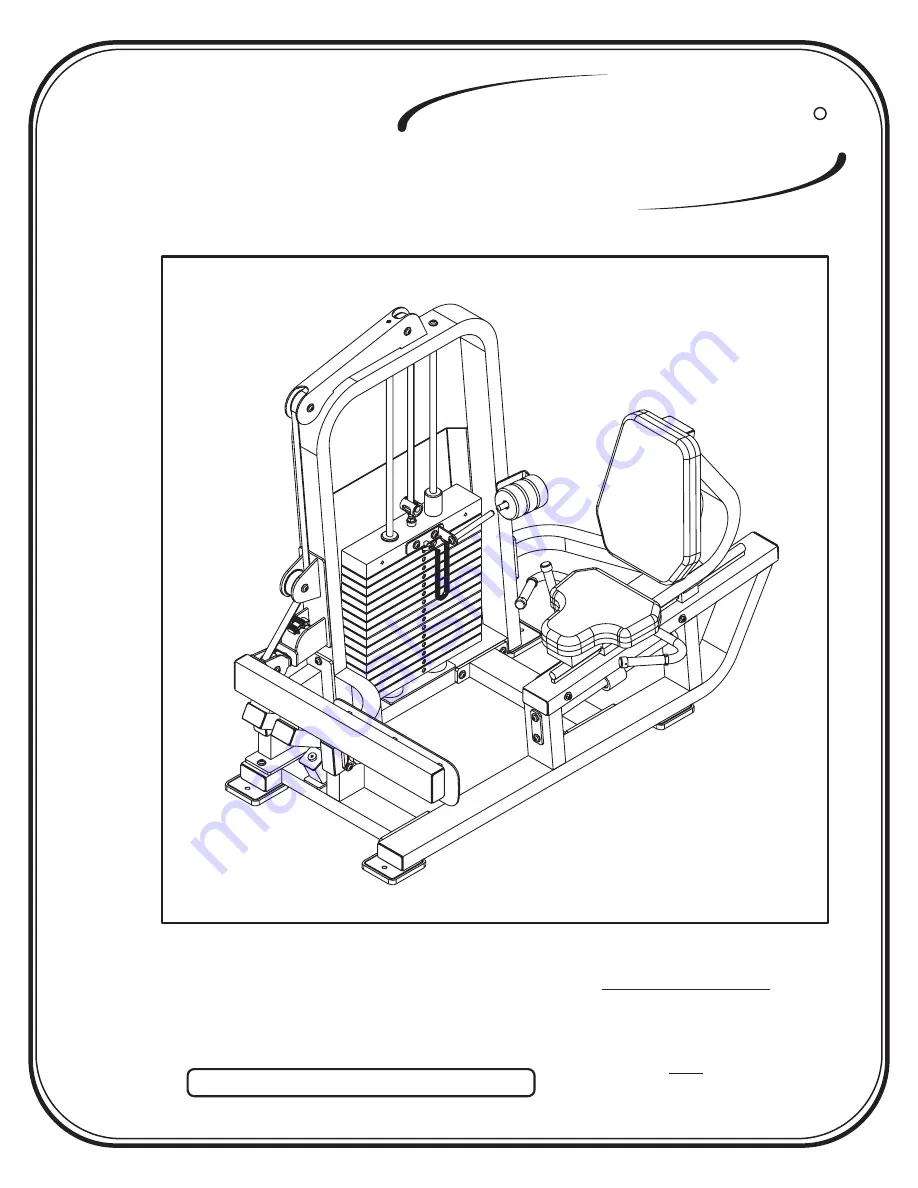 Hoist Fitness CL-2415 Скачать руководство пользователя страница 1