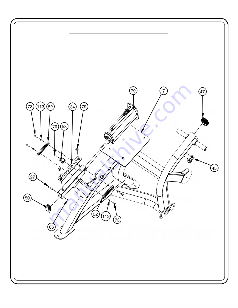 Hoist Fitness CL-3401 Owner'S Manual Download Page 21