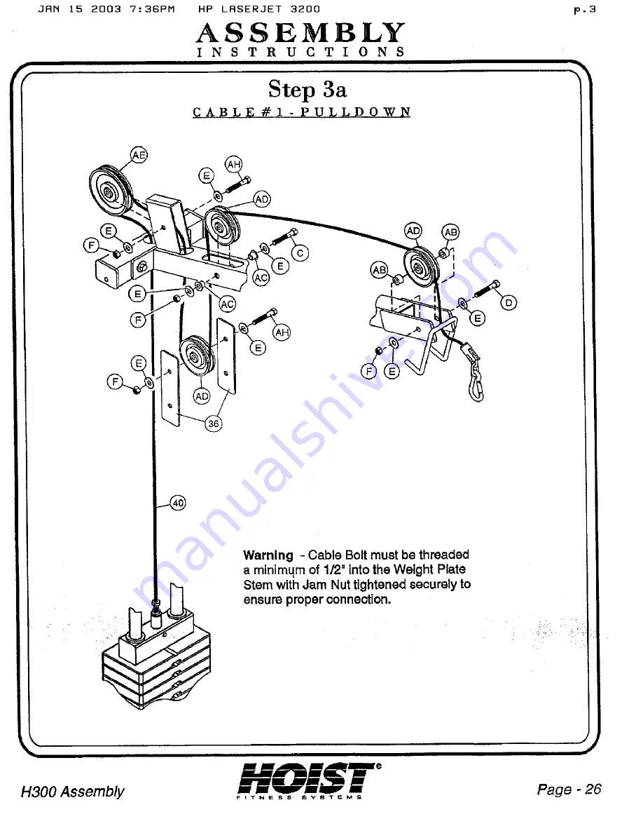 Hoist Fitness H300 Скачать руководство пользователя страница 25