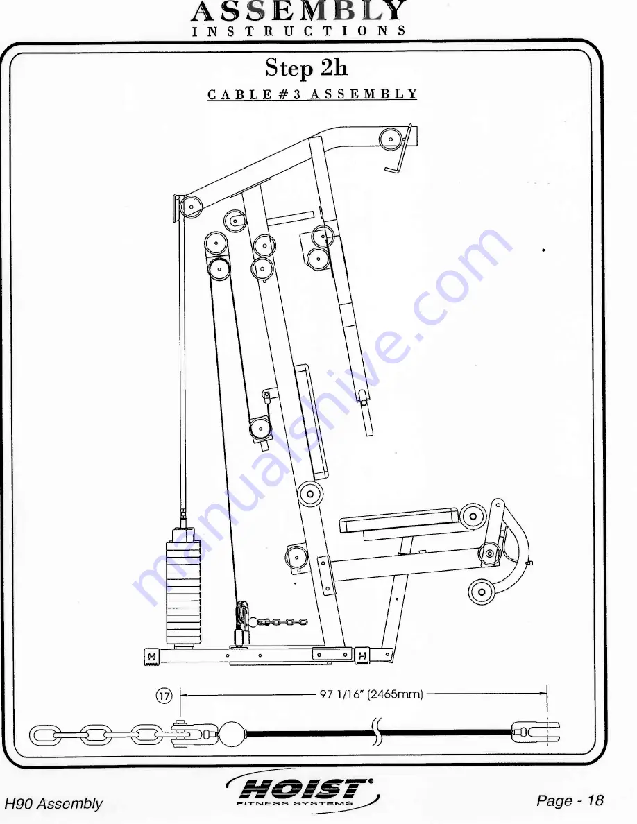 Hoist Fitness H90 Скачать руководство пользователя страница 17