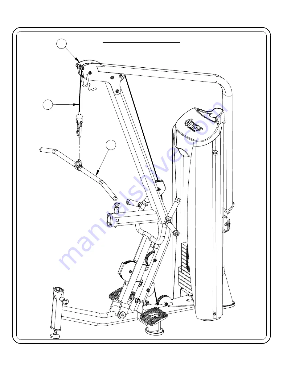 Hoist Fitness HD-3200 Owner'S Manual Download Page 20