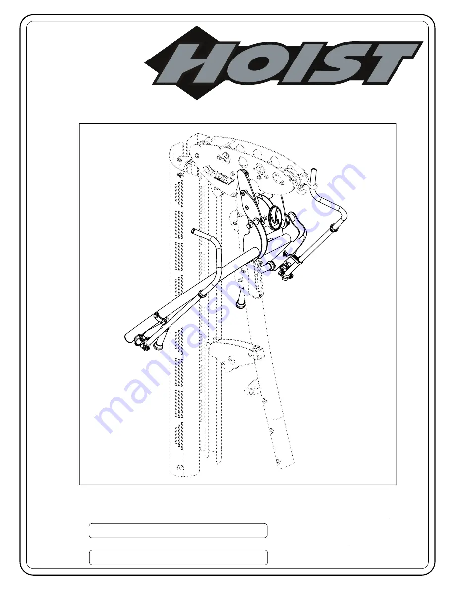 Hoist Fitness V3-PRESS ARM Скачать руководство пользователя страница 1