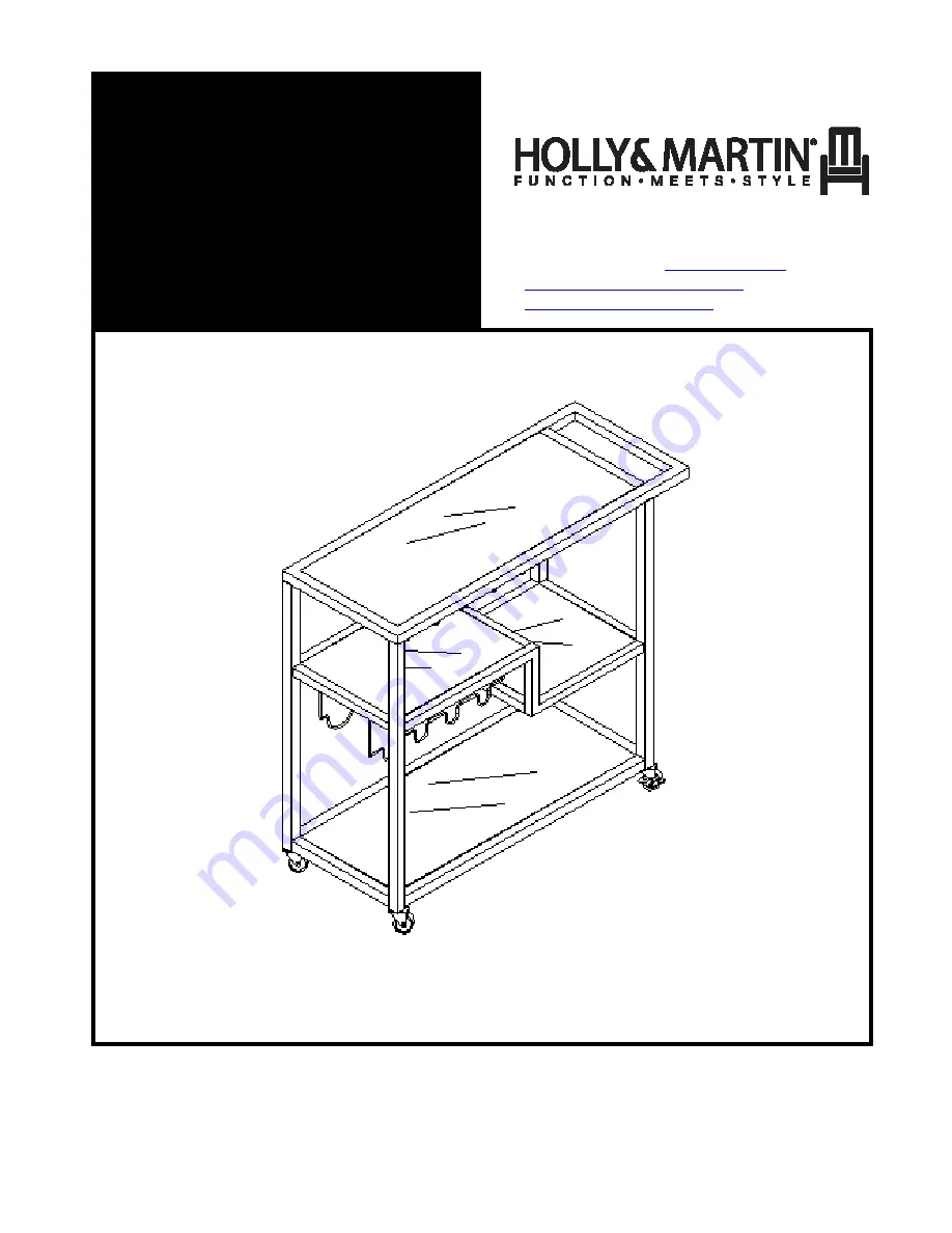 HOLLY & MARTIN HZ881000TX Скачать руководство пользователя страница 1