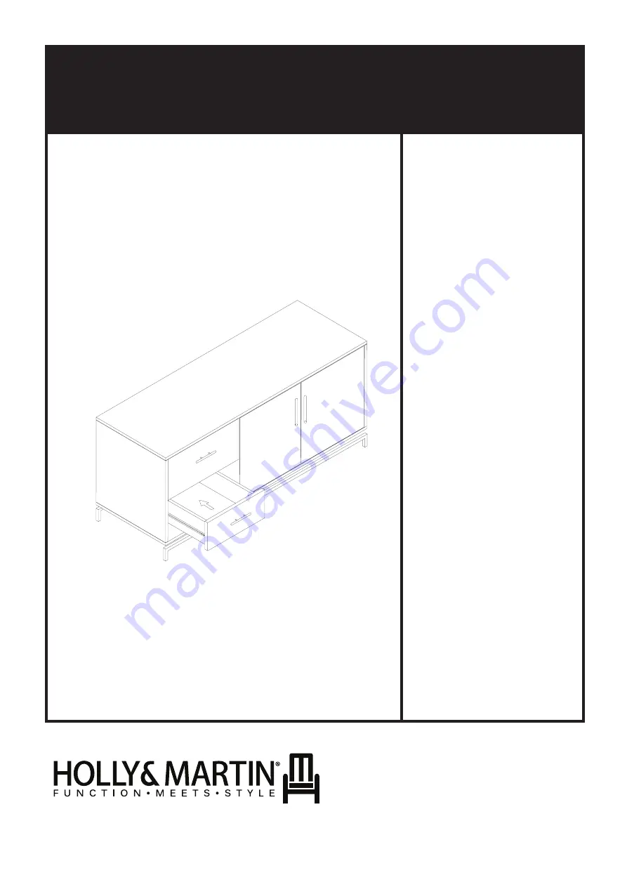 HOLLY & MARTIN MS995800TX Assembly Instructions Manual Download Page 16