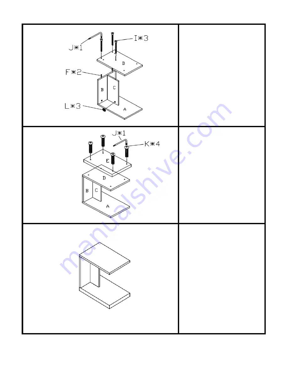 HOLLY & MARTIN OC985100TX Assembly Instructions Download Page 4