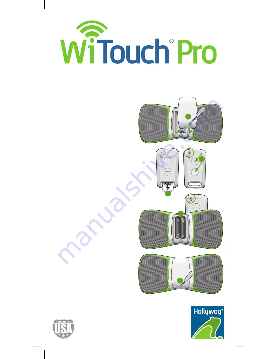 Hollywog WiTouch Pro User Manual Download Page 1